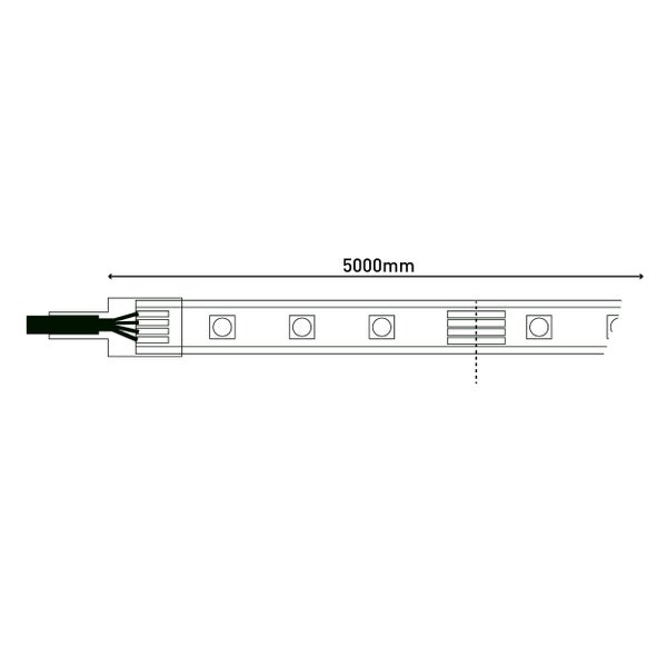 LED-Streifen mit einer Länge von 5000 Millimetern