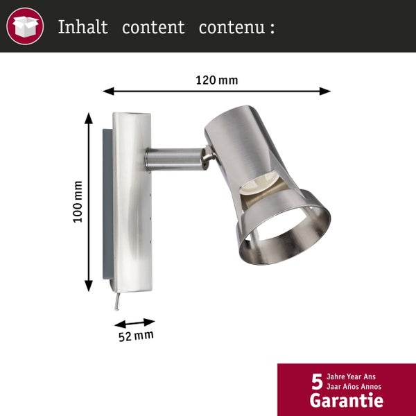 Set mit zwei LED Leisten inklusive Netzteil, Befestigungsmaterial und Maßskizze mit fünf Jahren Garantie.