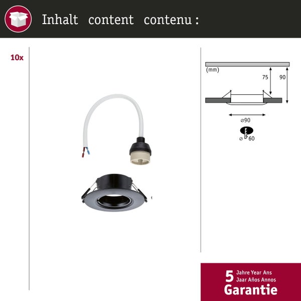 Detailaufnahme einer modernen Deckenleuchte